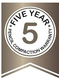 5 Year Pencil Compaction Warranty